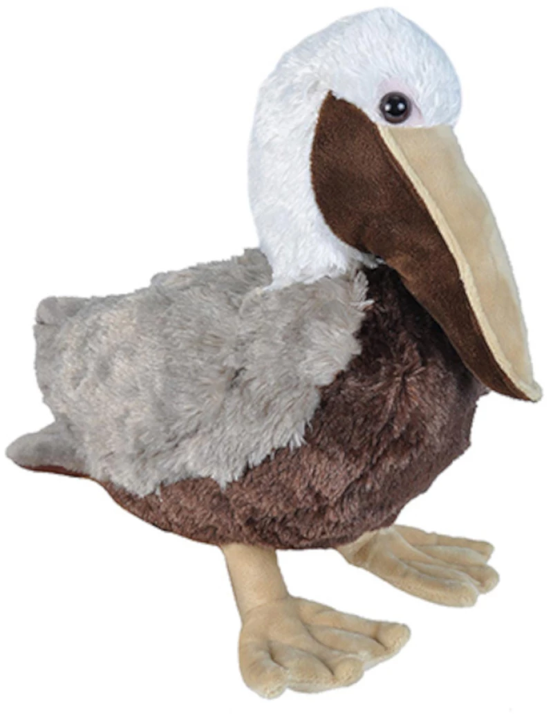 Λούτρινο Cuddlekins Pelican Brown 30cm Καφέ Πελεκάνος