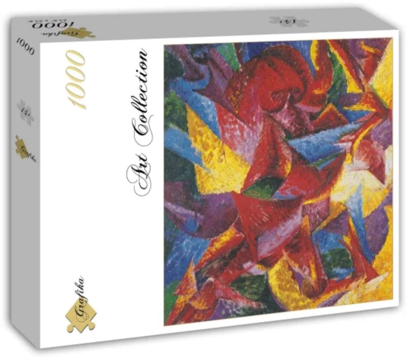 Graphica-T-02220-Umberto Boccioni: Forme plastiche di Cavallo, 1914-Puzzle 1000 pieces