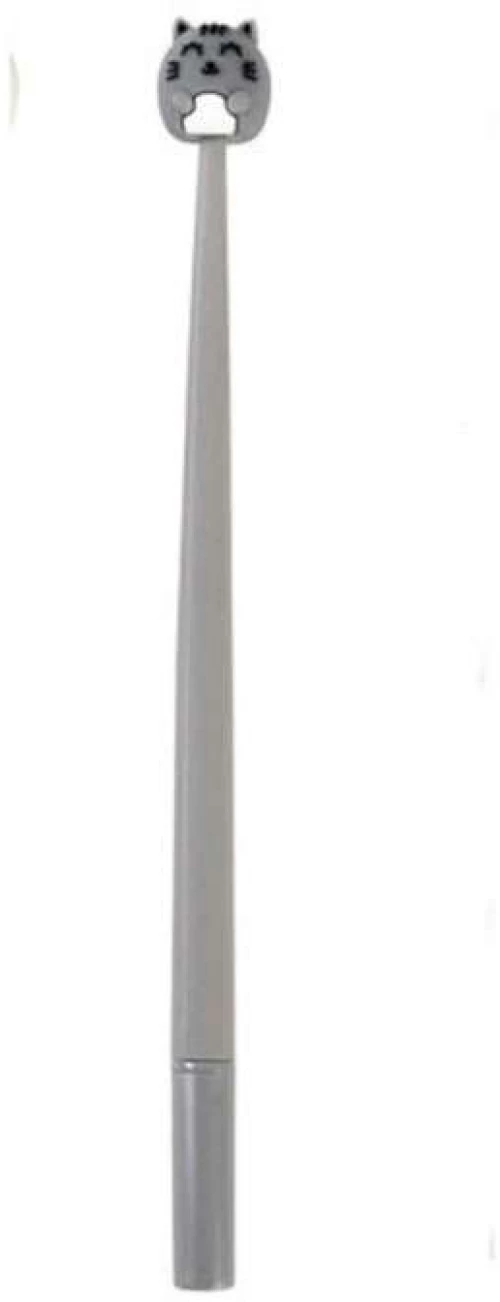 Ballpoint Pen ITotal Flexible Grey Cat 25cm