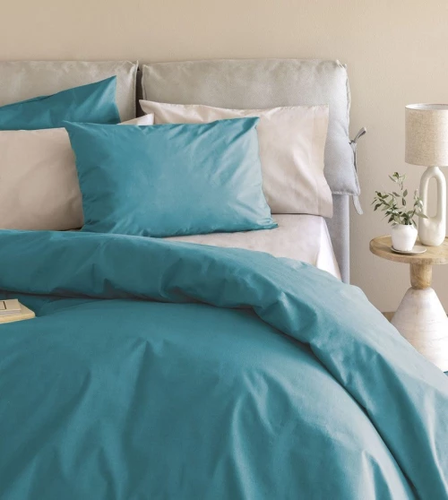 Σετ Σεντόνια Υπέρδιπλα (170x200+32) Με Λάστιχο Etoile/2 Petrol βαμβακερά Palamaiki
