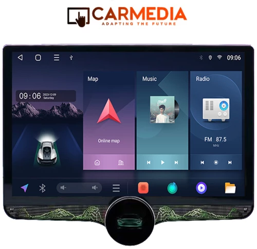 CARMEDIA CM208118-13 KNOB TABLET 11.8'' OEM TOYOTA RAV 4 2013-2019
