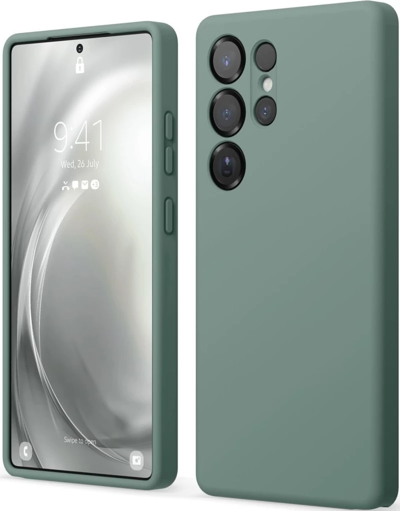 Θήκη Samsung Galaxy S25 Ultra Elago Silicone Case Premium Σιλικόνης - Midnight Green (EGS25SC68-MGR)