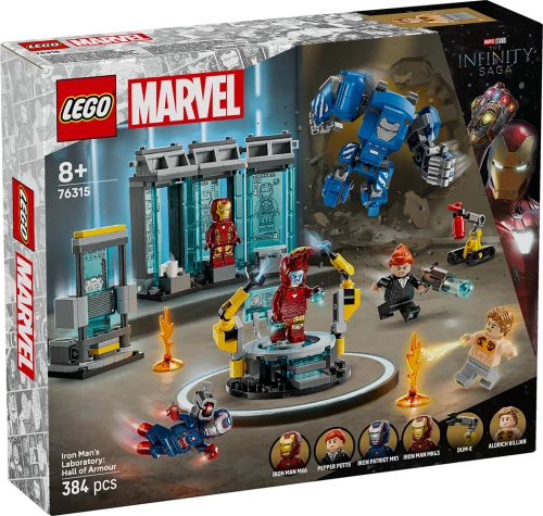 LEGO® SUPER HEROES ΤΟ ΕΡΓΑΣΤΗΡΙΟ ΤΟΥ ΑΙΡΟΝ ΜΑΝ - Η ΑΙΘΟΥΣΑ ΣΤΟΛΩΝ (#76315)