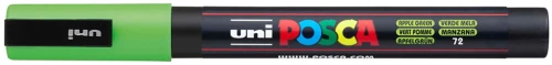 POSCA ΜΑΡΚΑΔΟΡΟΣ PC-3M 0.9-1.3mm - ΠΡΑΣΙΝΟ ΜΗΛΟ (#PC-3M(E)-GREEN APPLE)
