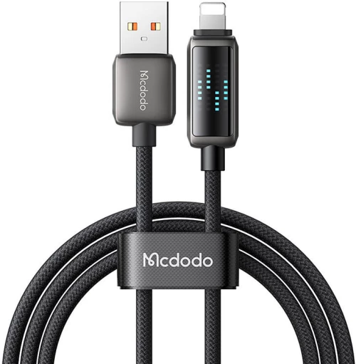 Mcdodo ca-5250 Καλώδιο usb-a σε Lightning, με Οθόνη Led, 1.2m