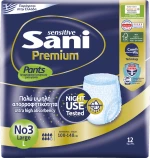 SANI Premium Pants Nο3 Large 100-140 12 Τεμάχια