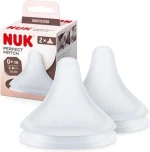 NUK Perfect Match Θηλές Από Σιλικόνη Μικρής Ροής Για 0+ Μηνών 2 Τεμάχια