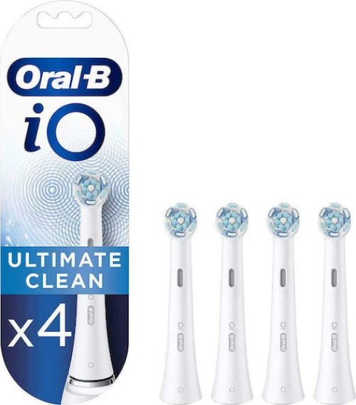 ORAL B iO Ultimate Clean Ανταλλακτικές Κεφαλές Ηλεκτρικής Οδοντόβουρτσας, 4 Τεμάχια