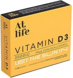 ATLIFE Vitamin D3 2000iu 60 Συμπλήρωμα Διατροφής Με Βιταμίνη D3 60 Ταμπλέτες