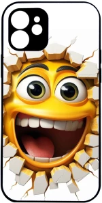Emoji on wall IPhone 16 Pro Max