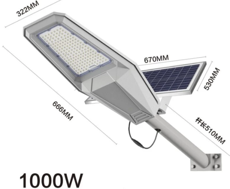 ΗΛΙΑΚΟΣ ΠΡΟΒΟΛΕΑΣ ΔΡΟΜΟΥ JORTAN1000W JT-ZJTZ-1000W