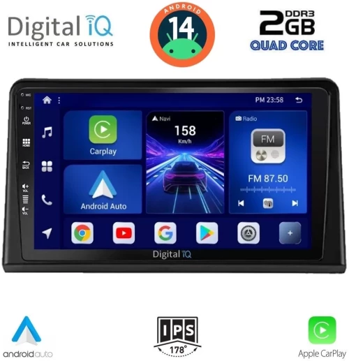 DIGITAL IQ BXC 3548_CPAA (9inc) MULTIMEDIA TABLET for RENAULT EXPRESS mod. 2020 DIQ_BXC_3548