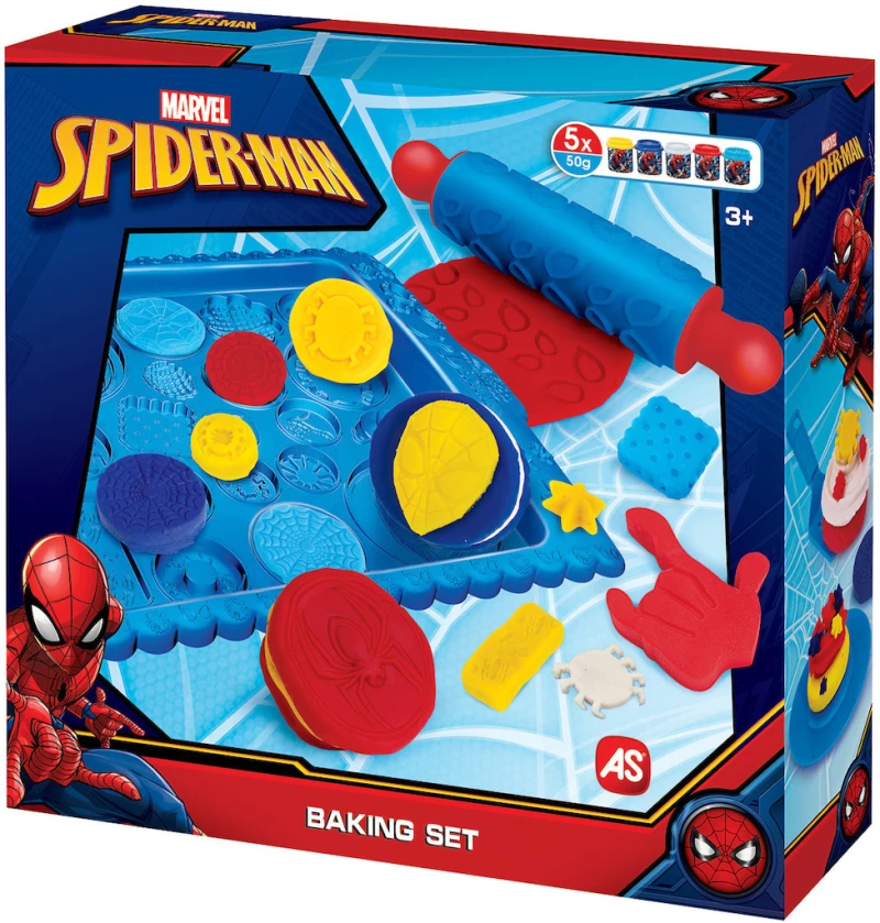 AS ΠΛΑΣΤΕΛΙΝΗ MARVEL SPIDERMAN ΦΤΙΑΧΝΩ ΜΠΙΣΚΟΤΑ ΓΙΑ 3+ ΧΡΟΝΩΝ (1045-03620)- 1045-03620