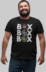 "Box Box Box" Plus Size T-Shirt - LEMON