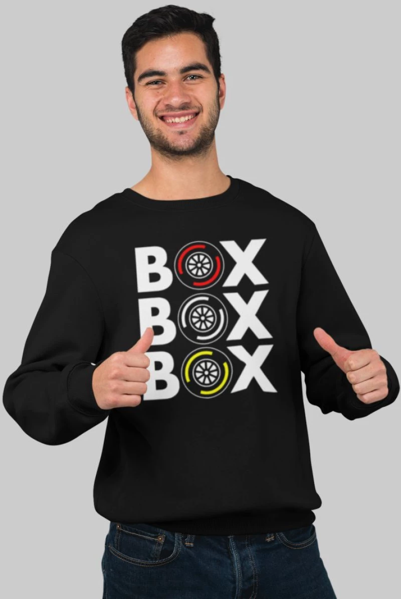 "Box Box Box" Φούτερ - RED