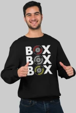 "Box Box Box" Φούτερ - RED