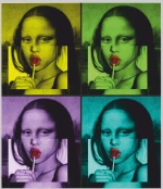 Τσάντα Αγοράς Mona Lisa - Pink
