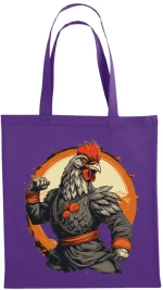 Τσάντα Αγοράς Karate Rooster - White