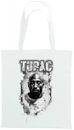 Τσάντα Αγοράς 2PAC - White
