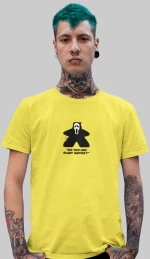 Ghostface Meeple T-Shirt - RED