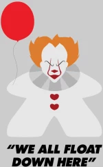 Pennywise Meeple T-Shirt - WHITE