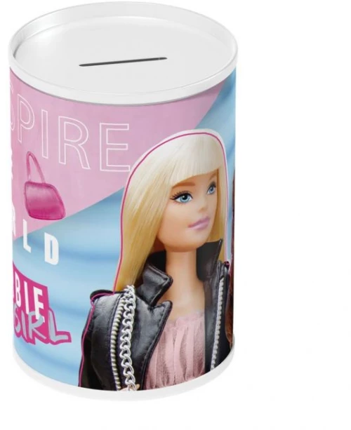 Diakakis Κουμπαράς Μεταλλικός Disney Barbie