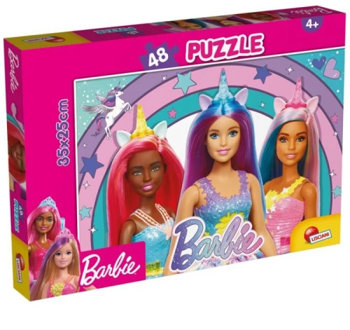 Lisciani Puzzle Barbie 48τμχ 35x25cm