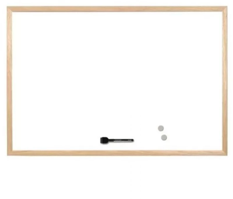 Describo Πίνακας Μαρκαδόρου 60x90 Με Ξύλινο Πλαίσιο