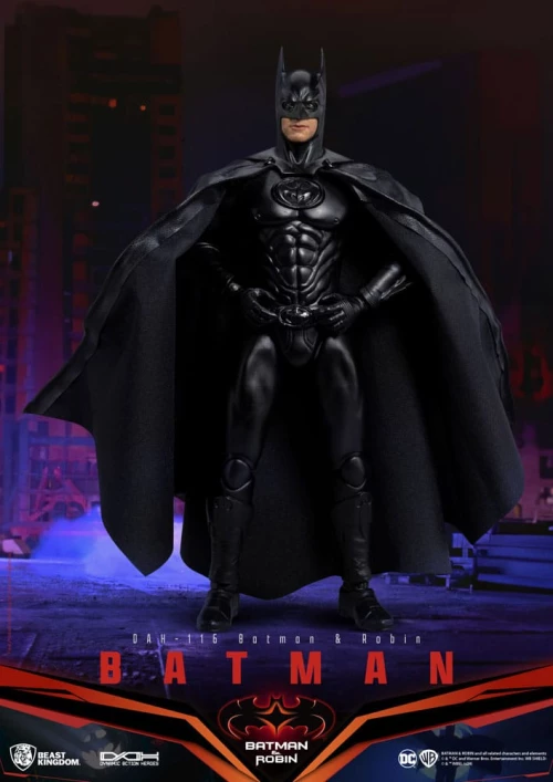 DC Comics Dynamic 8ction Heroes Action Figure 1/9 Batman (Batman & Robin) 21 cm - Damaged packaging