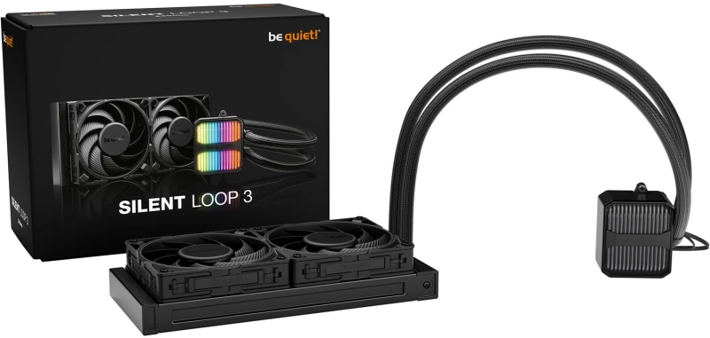 be quiet! Silent Loop 3 240 mm Processor All-in-one liquid cooler 12 cm Black 1 pc(s)