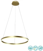 Φωτιστικό Κρεμαστό Optonica Helen 19033 Χρυσό Ματ LED 22W