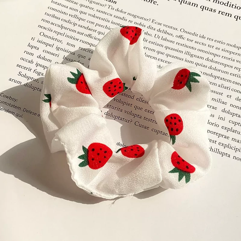 Scrunchies Μαλλιών CB341163 Ύφασμα - Πράσινο