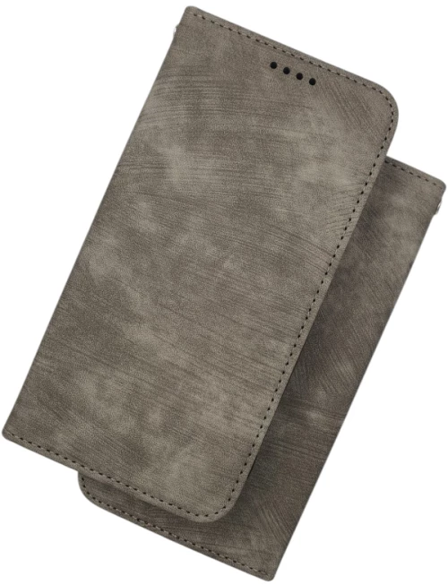 Naxius Case Book Magnet Gray Samsung A56 Naxius