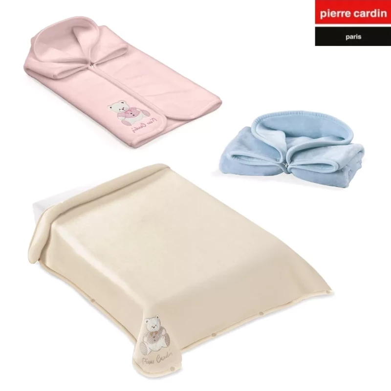 ΚΟΥΒΕΡΤΑ ΥΠΝΟΣΑΚΟΣ 80Χ90 PIERRE CARDIN  (560) - Pink - 80X90