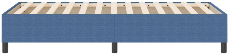 vidaXL Κρεβάτι με ελατήριο Μπλε 80x200 εκ. από ύφασμα καδένα