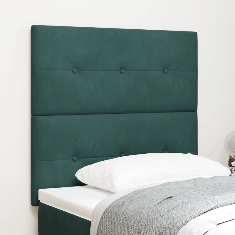 vidaXL Κεφαλάρι με Κουμπιά Ταφί 80 εκ. Βελούδο