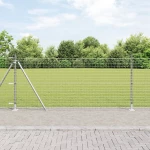 vidaXL Περίφραξη Σετ 52 Γαλβανισμένος χάλυβας 3.2 x 3.2 x 90 εκ