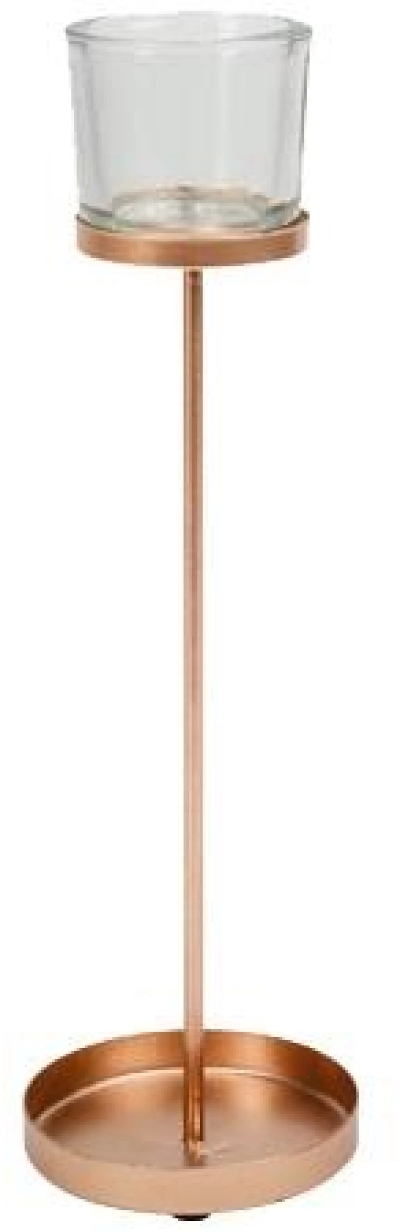 ΚΗΡΟΠΗΓΙΟ BILBAO ΡΟΖ ΧΡΥΣΟ 9.5 X 32 CM   Beauty Home