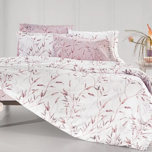 Σεντόνια Fleria (Σετ 3τμχ) Melanze Guy Laroche Ημίδιπλο 180x265cm 100% Βαμβακερό Περκάλι