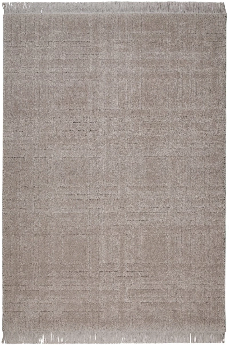 Χαλί Dorothea 1215A Light Grey Βιοκαρπέτ 200X250cm