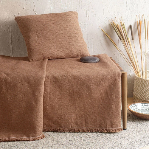 Ριχτάρι Ermis Moca Ρυθμός Τριθέσιο 180x280cm Βαμβάκι-Πολυέστερ