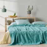Κουβέρτα Illusion 07 Waffle Lake Kentia King Size 260x250cm 100% Βαμβάκι