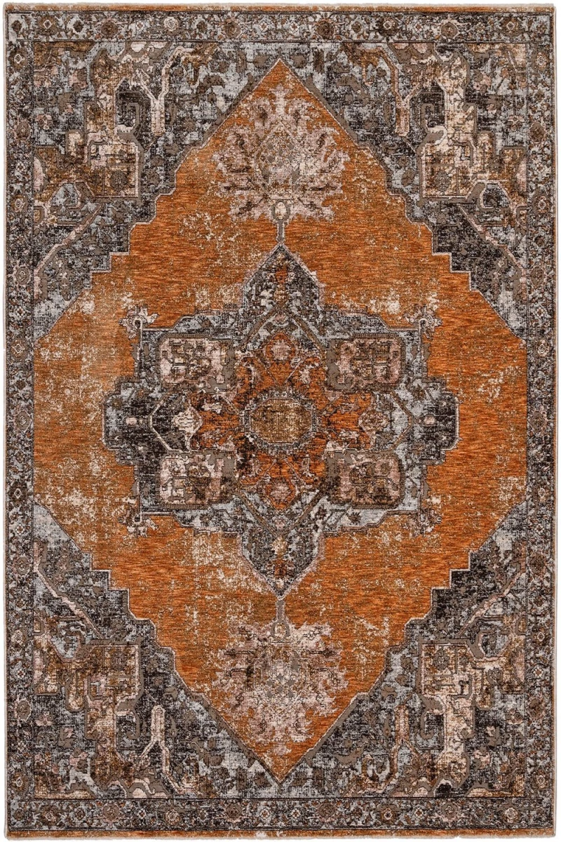 Χαλί Naf Naf Amaro S373B Light Brown-M.Grey Βιοκαρπέτ 170X240cm