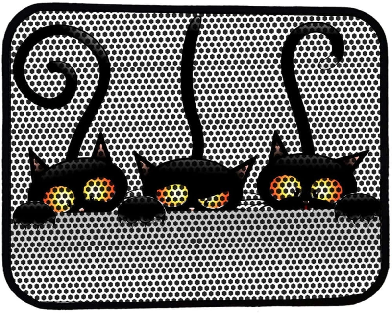 Χαλάκι Συλλογής Άμμου Γάτας 686GRV1485 45x60cm Multi Petpetite