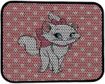Χαλάκι Συλλογής Άμμου Γάτας 686GRV1508 45x60cm Multi Petpetite
