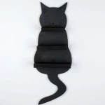 Ραφιέρα Τοίχου 268EVL1276 48x10x17cm Black
