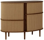 Μπουφές Audacious Highboard 5804C726-01 120x50x100cm Dark Oak Sugar Brown