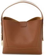 Τσάντα Ώμου - Χιαστί 671LKB1504 25x11x20cm Tan Lucky Bees