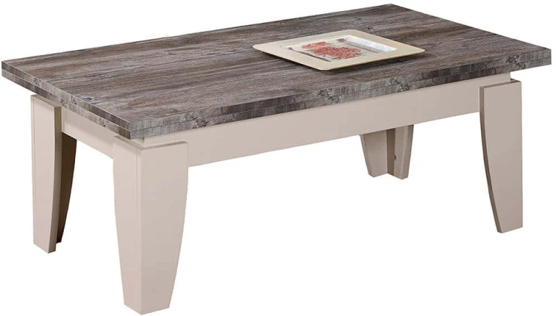Τραπέζι Σαλονιού Lusso 801CMY2822 110x65x45cm Beige