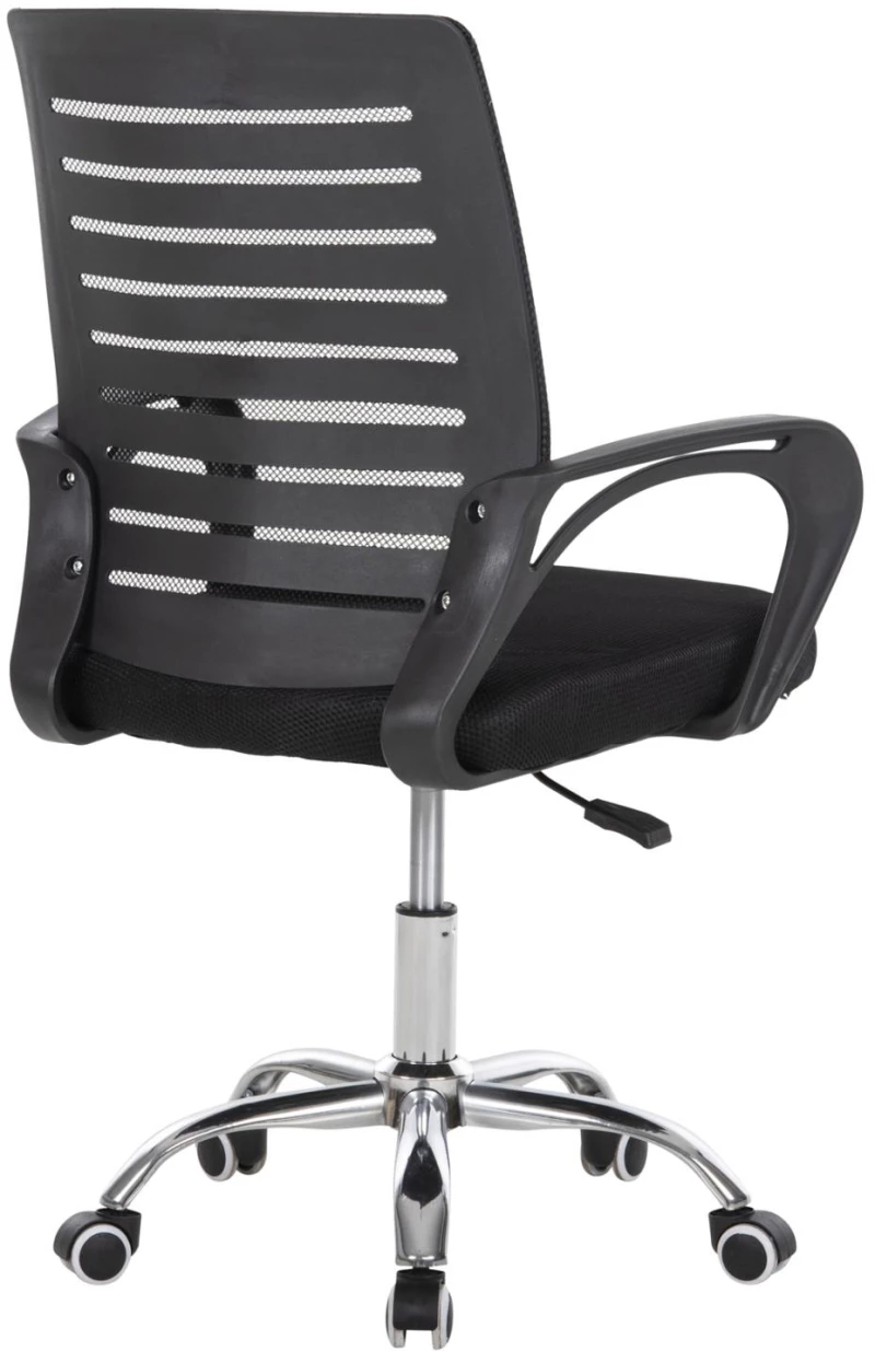 ΚΑΡΕΚΛΑ ΓΡΑΦΕΙΟΥ TRAIL2  ΜΑΥΡΟ MESH-ΠΟΔΙ ΧΡΩΜΙΟΥ 62x59x120Yεκ.